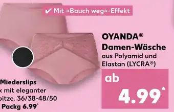 Kaufland Oyanda damen-wäsche Angebot