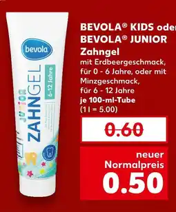 Kaufland Bevola kids zahngel Angebot