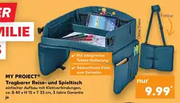 Kaufland My project tragbarer reise- und spieltisch Angebot