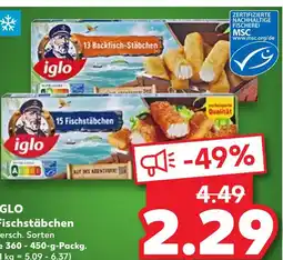 Kaufland Iglo backfisch-stäbchen Angebot