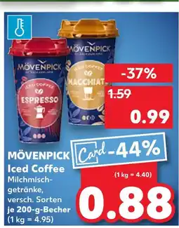 Kaufland Mövenpick iced coffee espresso Angebot