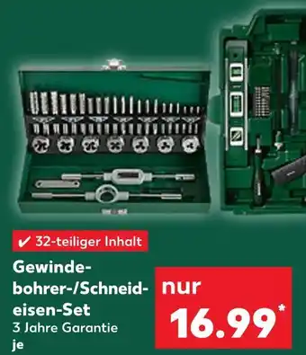 Kaufland Gewindebohrer-/schneideisen-set Angebot