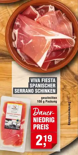 Handelshof Viva fiesta spanischer serrano schinken Angebot