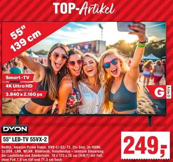 Handelshof DYON 55" LED-TV 55VX-2 Angebot