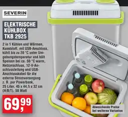 Handelshof Severin elektrische kühlbox tkb 2925 Angebot