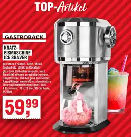 Handelshof Gastroback kratzeismaschine ice shaver Angebot