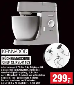 Handelshof Kenwood Küchenmaschine CHEF XL KVL4110S Angebot