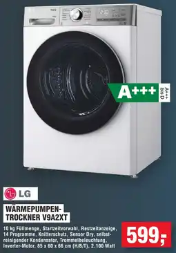Handelshof LG Wärmepumpentrockner V9A2XT Angebot