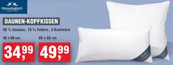 Handelshof Himmelsgleich Daunen-kopfkissen Angebot