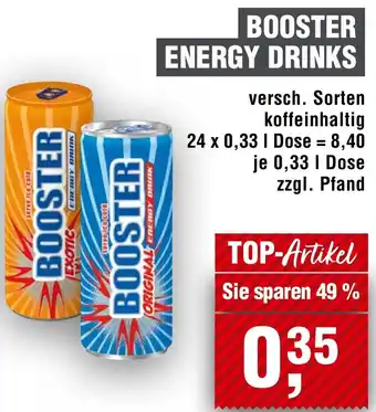 Handelshof Booster energy drinks Angebot
