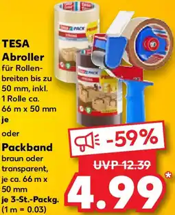 Kaufland TESA Abroller Angebot