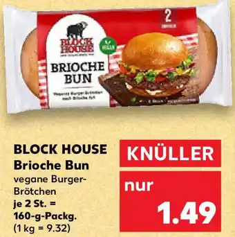 Kaufland BLOCK HOUSE Brioche Bun Angebot