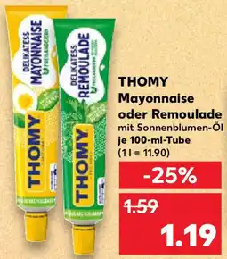 Kaufland THOMY Mayonnaise oder Remoulade Angebot