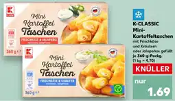 Kaufland K-CLASSIC Mini Kartoffeltaschen Angebot