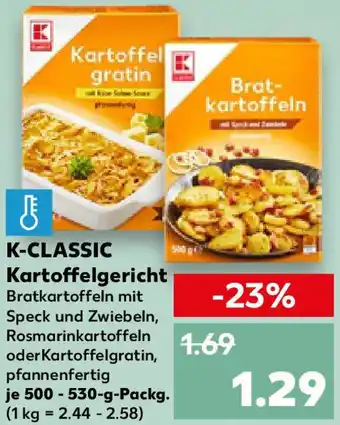 Kaufland K-CLASSIC Kartoffelgericht Angebot