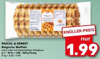 Kaufland PASCAL & ERNEST Belgische Waffeln Angebot