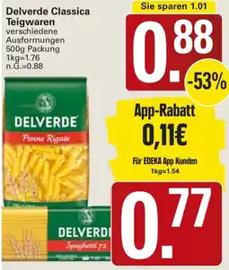 WEZ Delverde Classica Teigwaren Angebot