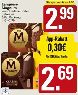 WEZ Langnese Magnum Angebot