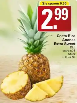 WEZ Costa Rica Ananas Extra Sweet Angebot