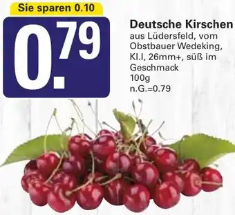WEZ Deutsche Kirschen Angebot