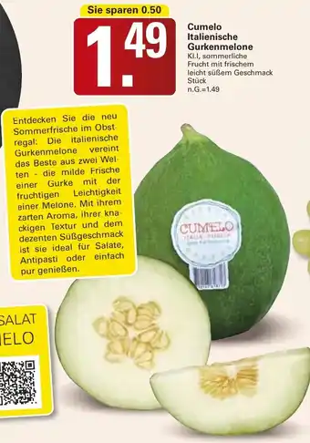 WEZ Cumelo Italienische Gurkenmelone Angebot