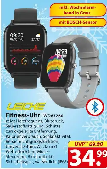 Famila Nord Ost Leicke fitness-uhr wd67260 Angebot