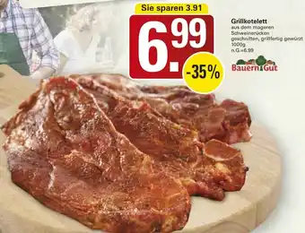 WEZ Bauern Gut Grillkotelett Angebot