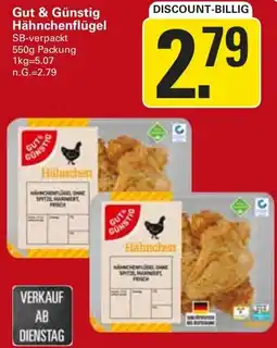 WEZ Gut & Günstig Hähnchenflügel Angebot