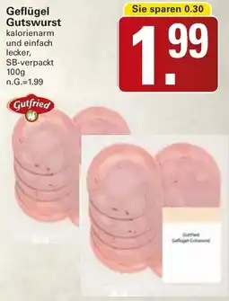 WEZ Gutfried Geflügel Gutswurst Angebot