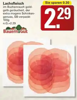 WEZ Bauern Gut Lachsfleisch Angebot