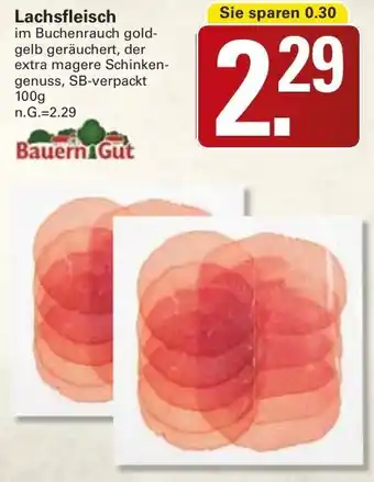 WEZ Bauern Gut Lachsfleisch Angebot
