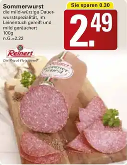 WEZ Reinert Sommerwurst Angebot