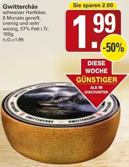 WEZ Gwitterchäs Angebot