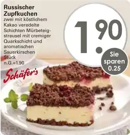 WEZ Schäfer's Russischer Zupfkuchen Angebot