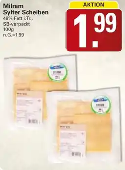 WEZ Milram Sylter Scheiben Angebot