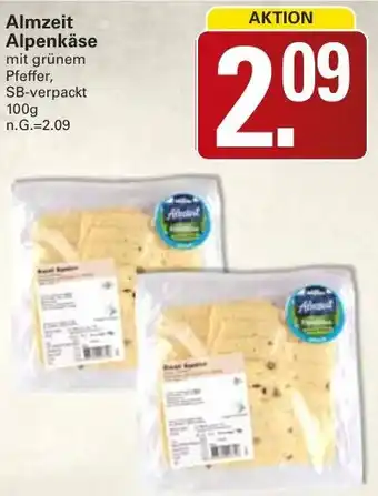 WEZ Almzeit Alpenkäse Angebot