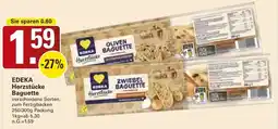 WEZ EDEKA Herzstücke Baguette Angebot