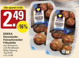 WEZ EDEKA Herzstücke Feinschmecker Frikadelle Angebot