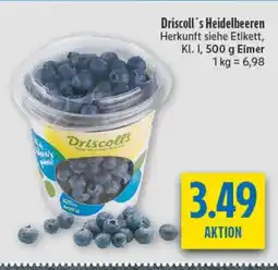 diska Driscoll's Heidelbeeren Angebot