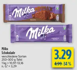 diska Milka Schokolade Angebot