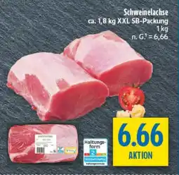diska Schweinelachse Angebot