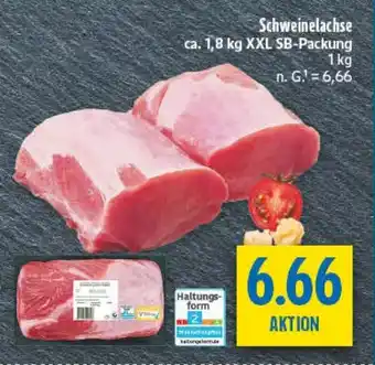 diska Schweinelachse Angebot