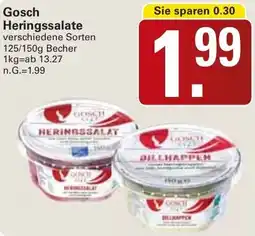 WEZ Gosch Heringssalate Angebot