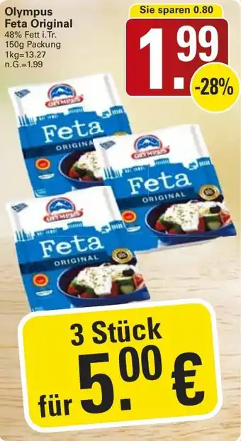 WEZ Olympus Feta Original Angebot