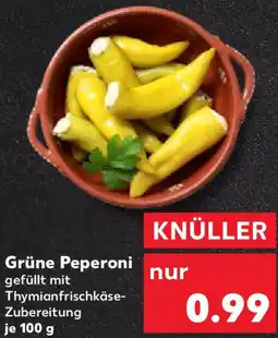 Kaufland Grüne Peperoni Angebot