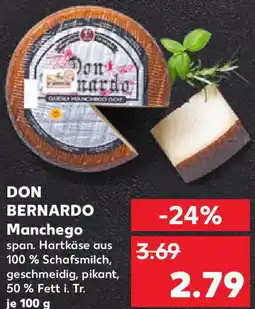 Kaufland DON BERNARDO Manchego Angebot