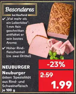 Kaufland NEUBURGER Neuburger Angebot