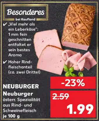 Kaufland NEUBURGER Neuburger Angebot