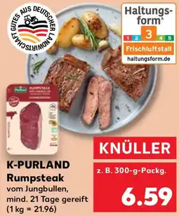Kaufland K-PURLAND Rumpsteak Angebot