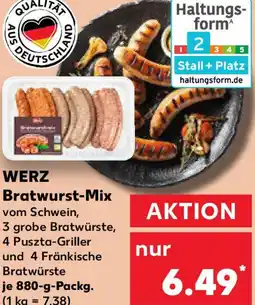 Kaufland WERZ Bratwurst-Mix Angebot